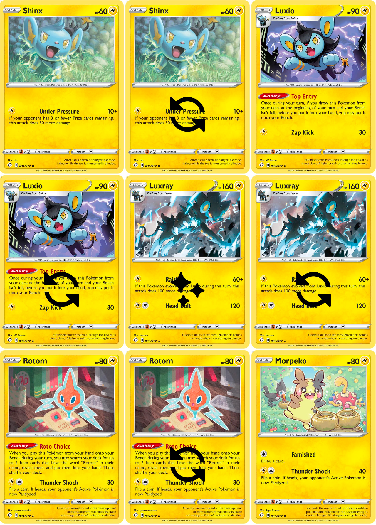 Sword & Shield: Shining Fates Printable Master and Complete Set Binder Placeholders + Checklist (Digital Download)