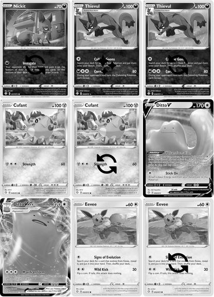 Sword & Shield: Shining Fates Printable Master and Complete Set Binder Placeholders + Checklist (Digital Download)