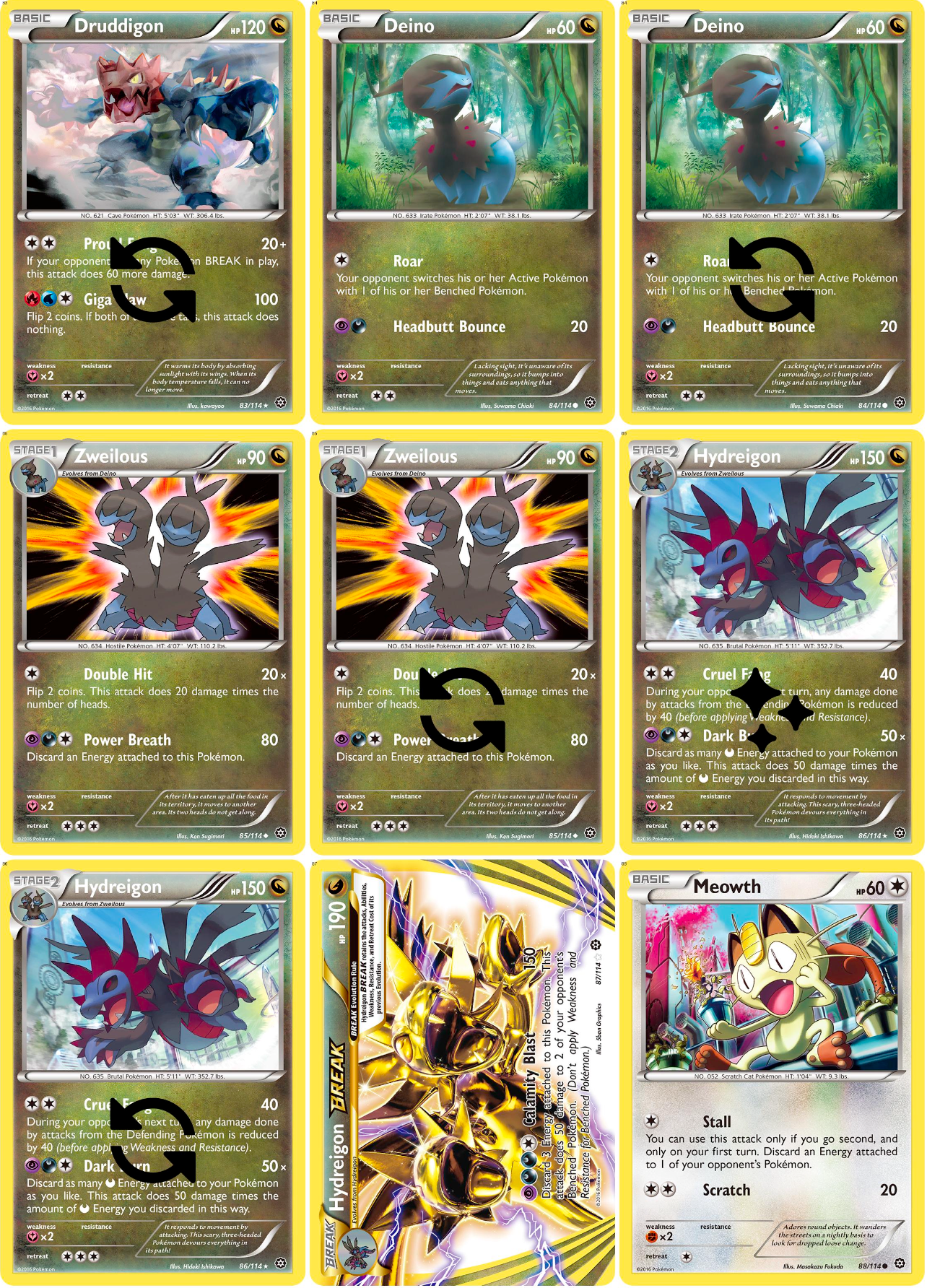 XY: Steam Siege Printable Master and Complete Set Binder Placeholders + Checklist (Digital Download)