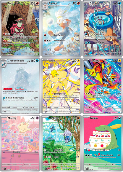 Scarlet & Violet: Stellar Crown Printable Master and Complete Set Binder Placeholders + Checklist (Digital Download)