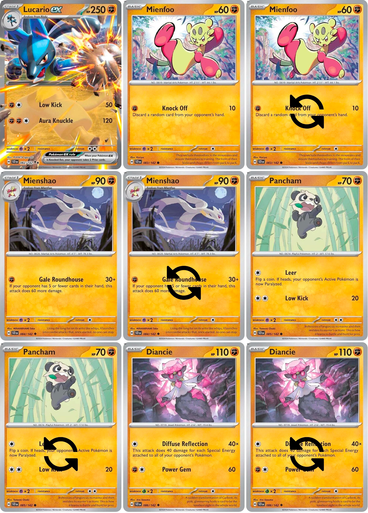 Scarlet & Violet: Stellar Crown Printable Master and Complete Set Binder Placeholders + Checklist (Digital Download)