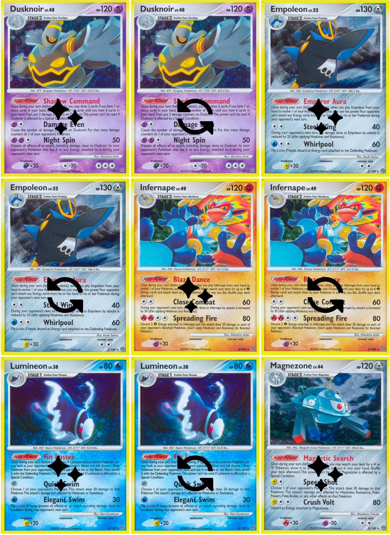 Diamond & Pearl: Stormfront Printable Master and Complete Set Binder Placeholders + Checklist (Digital Download)