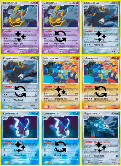 Diamond & Pearl: Stormfront Printable Master and Complete Set Binder Placeholders + Checklist (Digital Download)