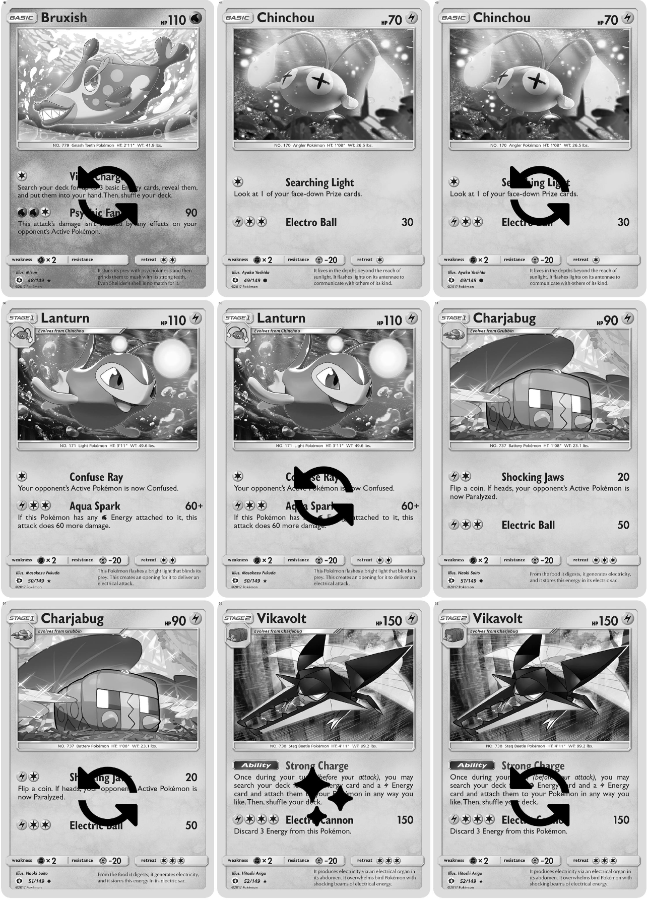 Sun & Moon: Base Set Printable Master and Complete Set Binder Placeholders + Checklist (Digital Download)