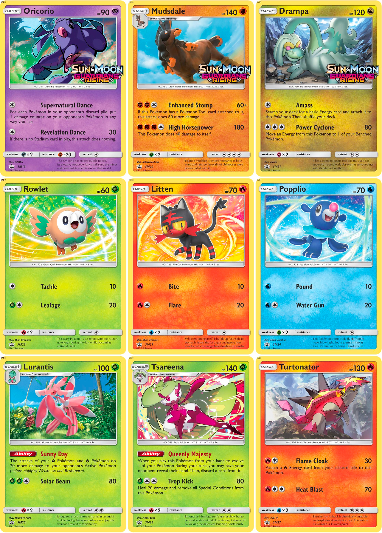 Sun & Moon: Promos Printable Master Set Binder Placeholders + Checklist (Digital Download)