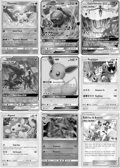 Sun & Moon: Promos Printable Master Set Binder Placeholders + Checklist (Digital Download)