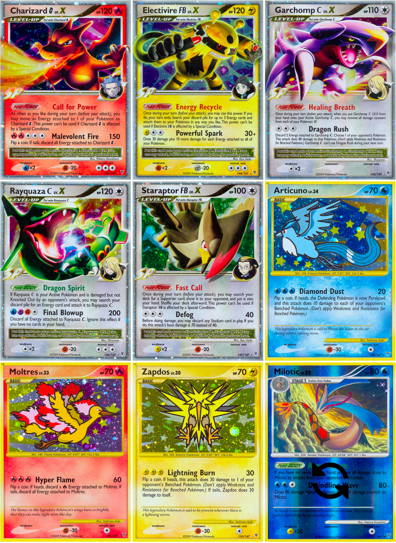 Platinum: Supreme Victors Printable Master and Complete Set Binder Placeholders + Checklist (Digital Download)