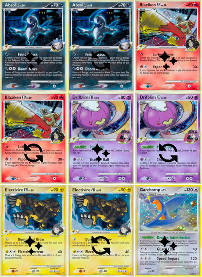 Platinum: Supreme Victors Printable Master and Complete Set Binder Placeholders + Checklist (Digital Download)