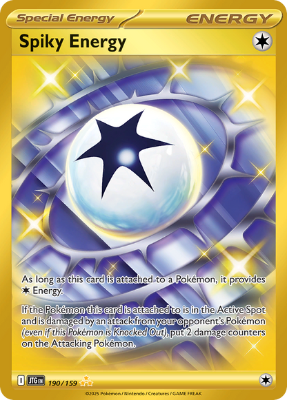 Spiky Energy Pokémon Card 190/159 from Journey Together