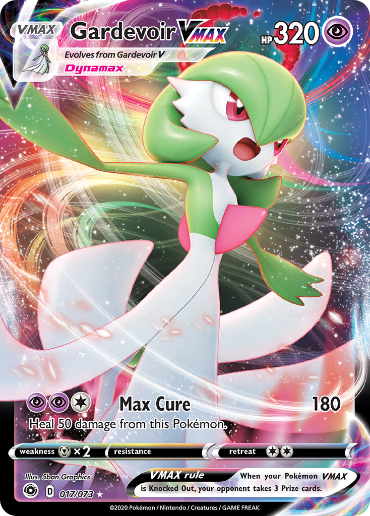 Gardevoir VMAX Pokémon Card 017/073 from Champion's Path
