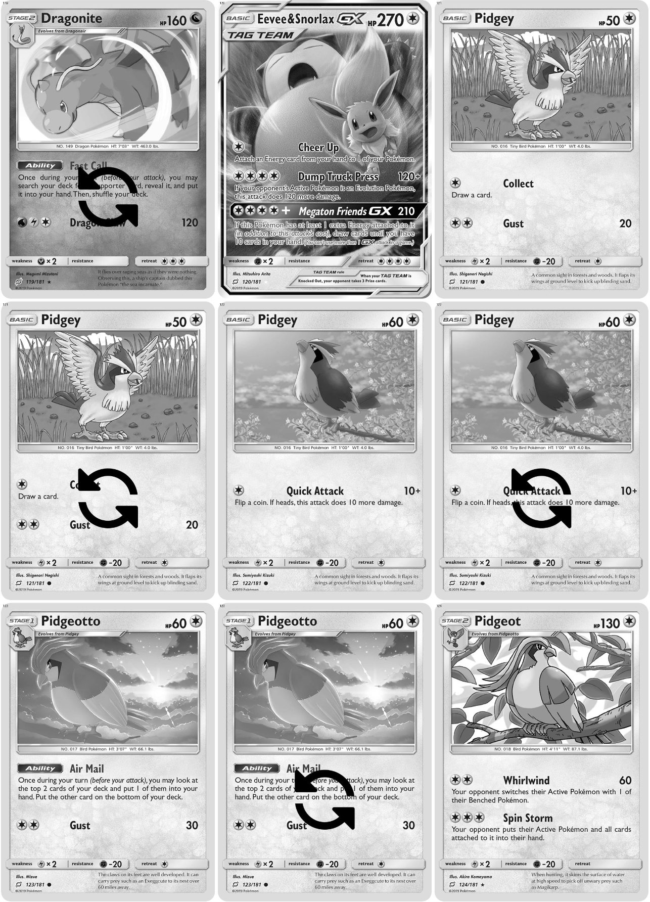 Sun & Moon: Team Up Printable Master and Complete Set Binder Placeholders + Checklist (Digital Download)