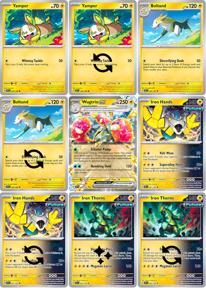 Scarlet & Violet: Temporal Forces Printable Master and Complete Set Binder Placeholders + Checklist (Digital Download)