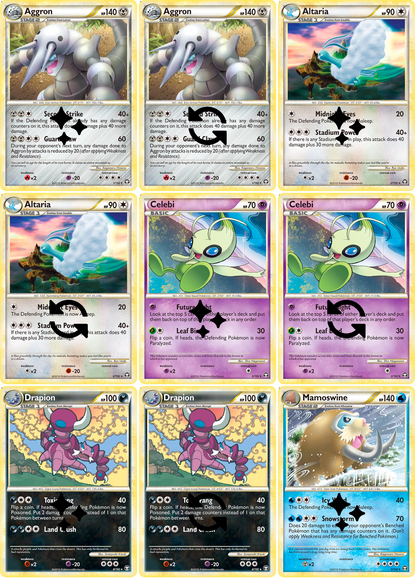 HeartGold & SoulSilver: Triumphant Legendary Treasures Printable Master and Complete Set Binder Placeholders + Checklist (Digital Download)