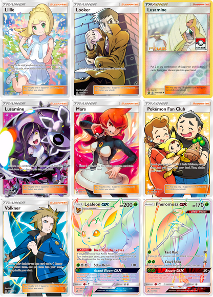Sun & Moon: Ultra Prism Printable Master and Complete Set Binder Placeholders + Checklist (Digital Download)