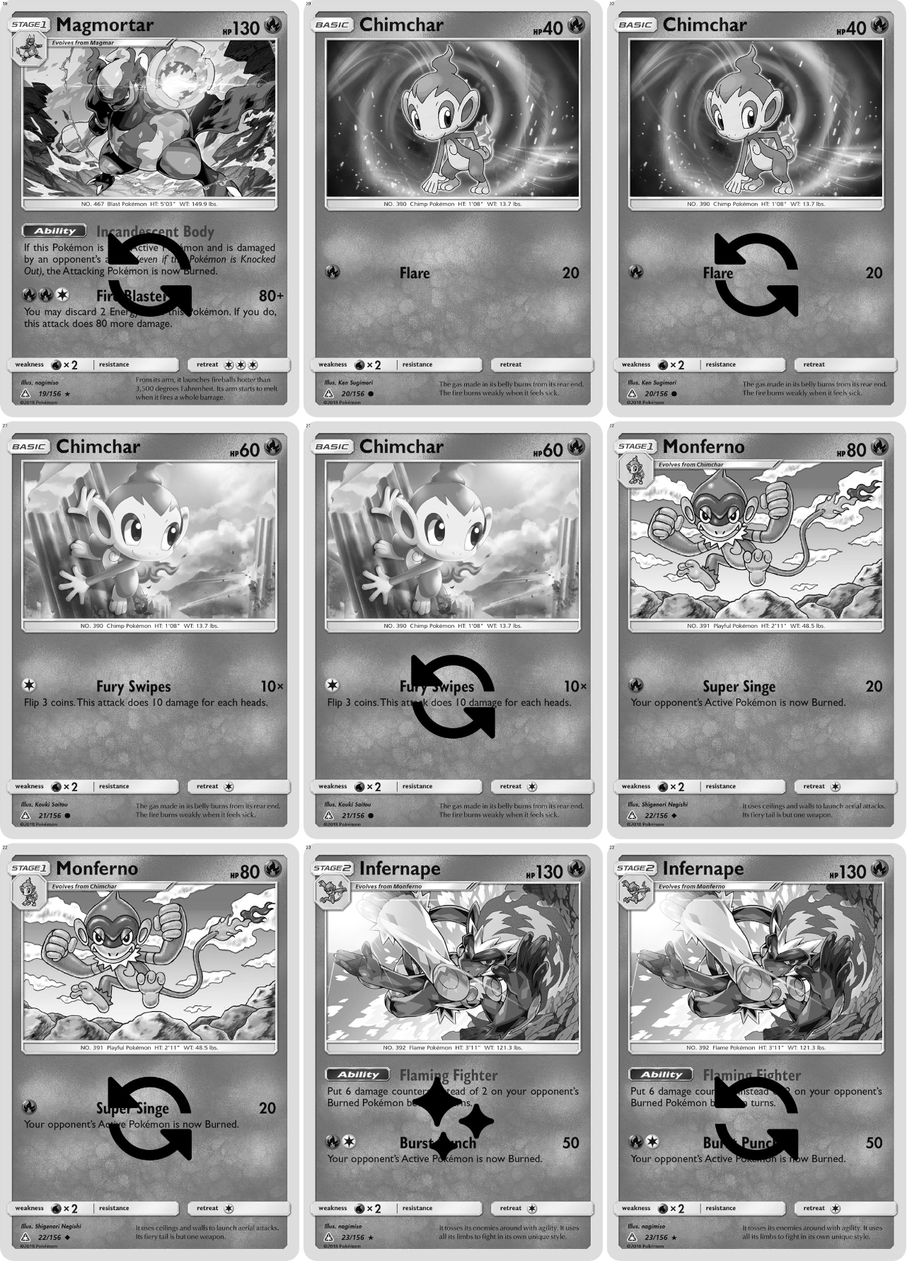 Sun & Moon: Ultra Prism Printable Master and Complete Set Binder Placeholders + Checklist (Digital Download)