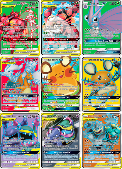 Sun & Moon: Unbroken Bonds Printable Master and Complete Set Binder Placeholders + Checklist (Digital Download)