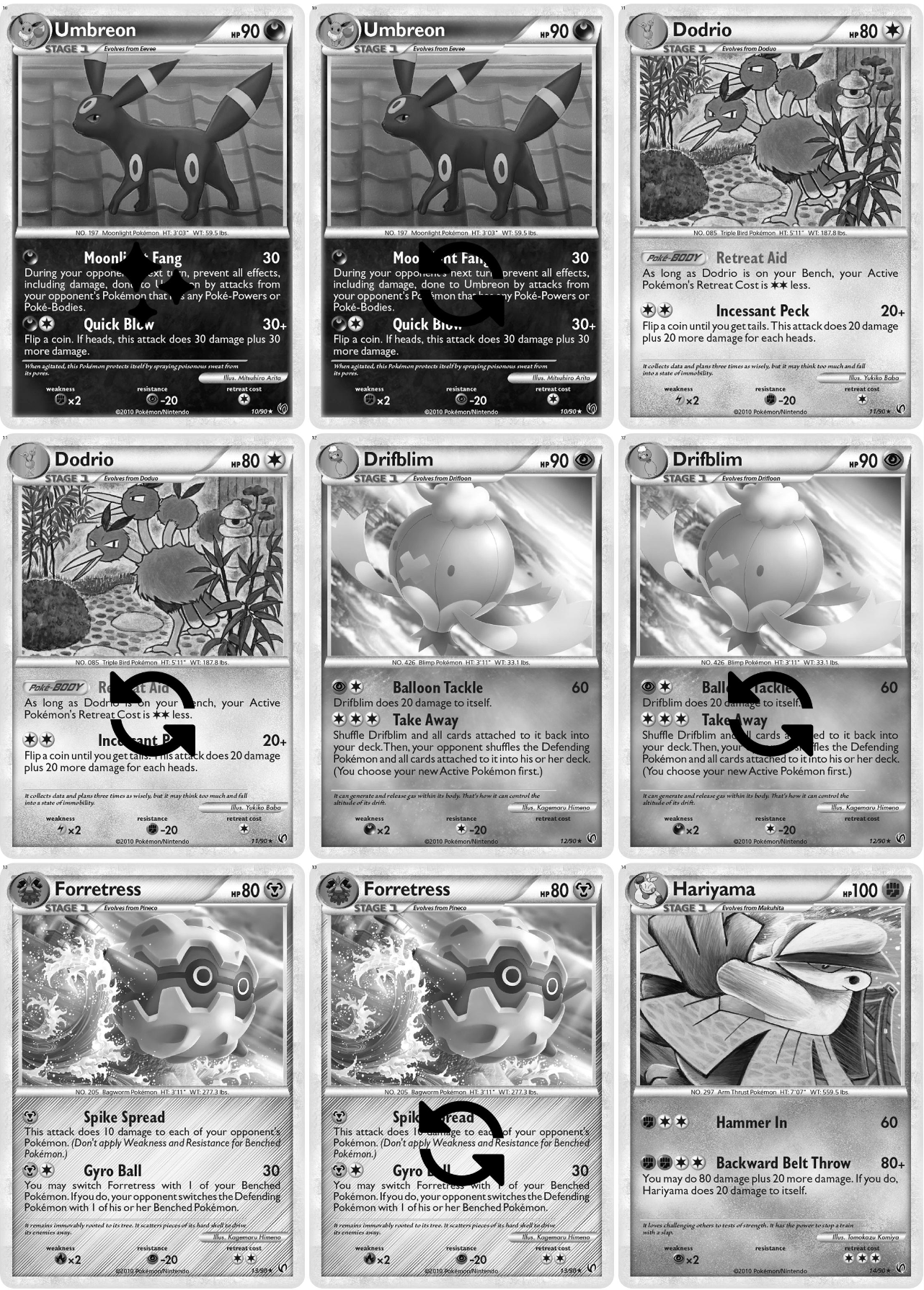 HeartGold & SoulSilver: Undaunted Legendary Treasures Printable Master and Complete Set Binder Placeholders + Checklist (Digital Download)
