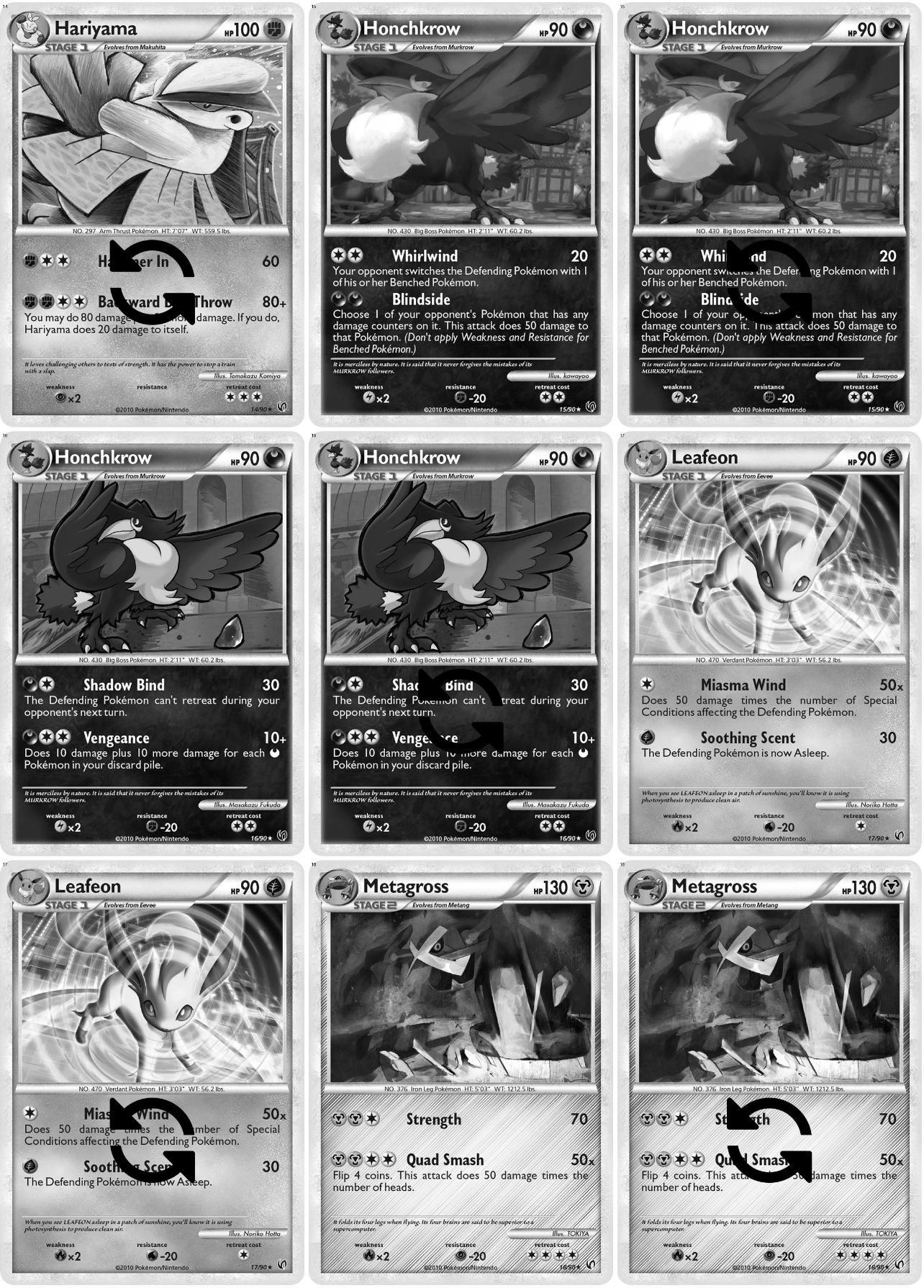 HeartGold & SoulSilver: Undaunted Legendary Treasures Printable Master and Complete Set Binder Placeholders + Checklist (Digital Download)