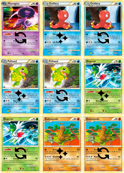 HeartGold & SoulSilver: Unleashed Legendary Treasures Printable Master and Complete Set Binder Placeholders + Checklist (Digital Download)