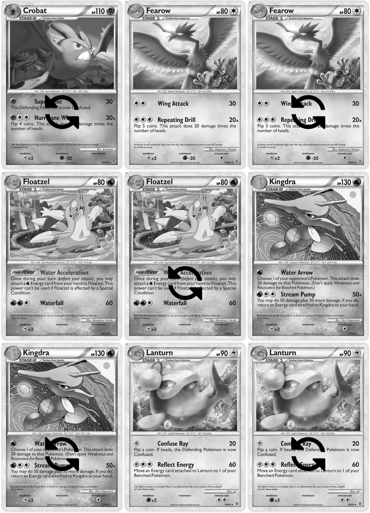 HeartGold & SoulSilver: Unleashed Legendary Treasures Printable Master and Complete Set Binder Placeholders + Checklist (Digital Download)