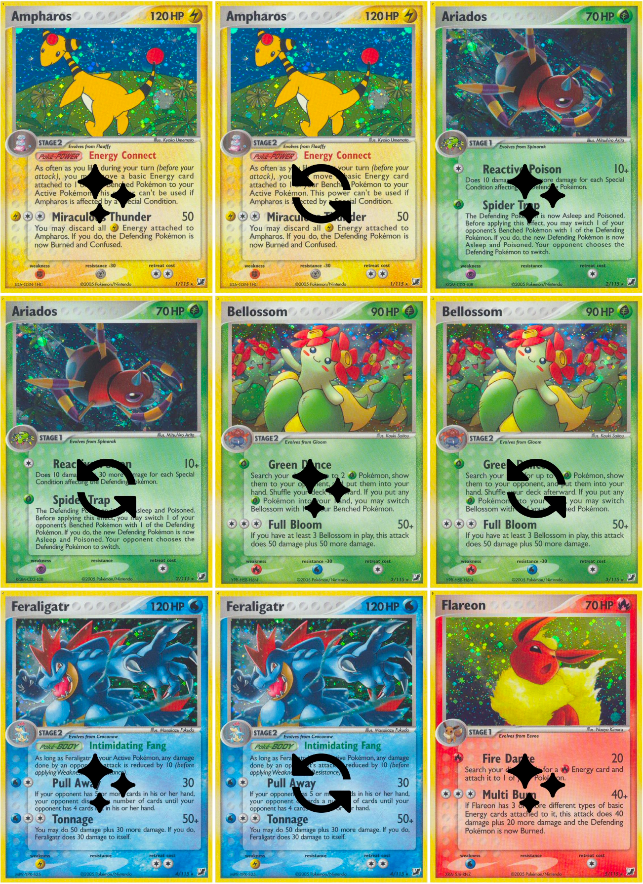 EX: Unseen Forces Printable Master and Complete Set Binder Placeholders + Checklist (Digital Download)