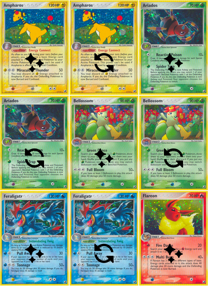 EX: Unseen Forces Printable Master and Complete Set Binder Placeholders + Checklist (Digital Download)