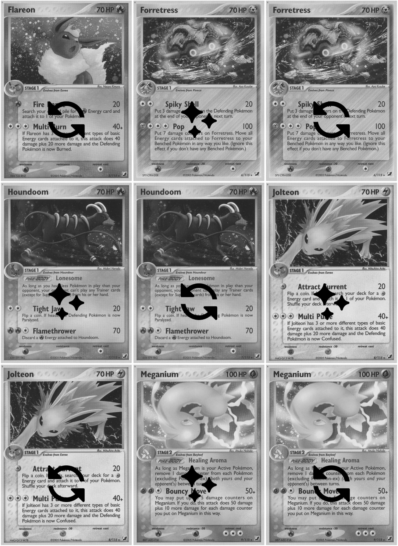 EX: Unseen Forces Printable Master and Complete Set Binder Placeholders + Checklist (Digital Download)
