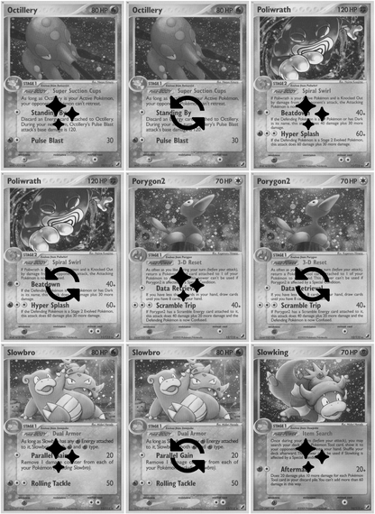 EX: Unseen Forces Printable Master and Complete Set Binder Placeholders + Checklist (Digital Download)