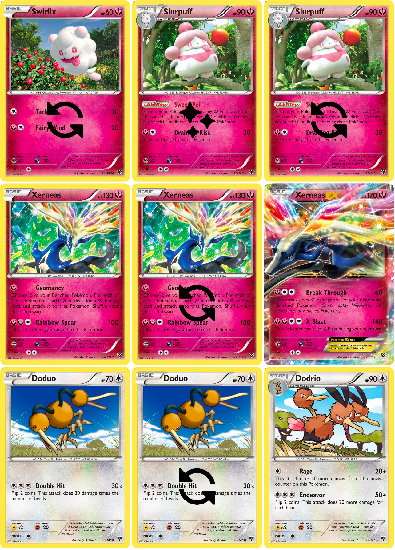 XY: Base Set Printable Master and Complete Set Binder Placeholders + Checklist (Digital Download)