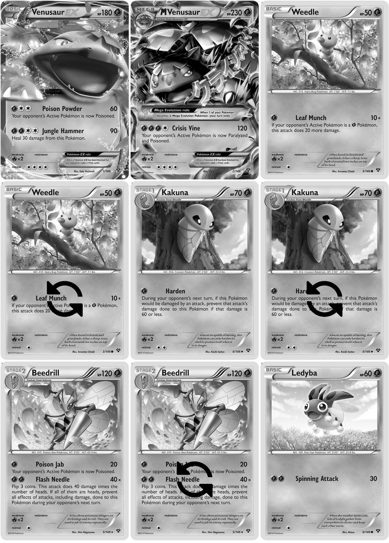 XY: Base Set Printable Master and Complete Set Binder Placeholders + Checklist (Digital Download)