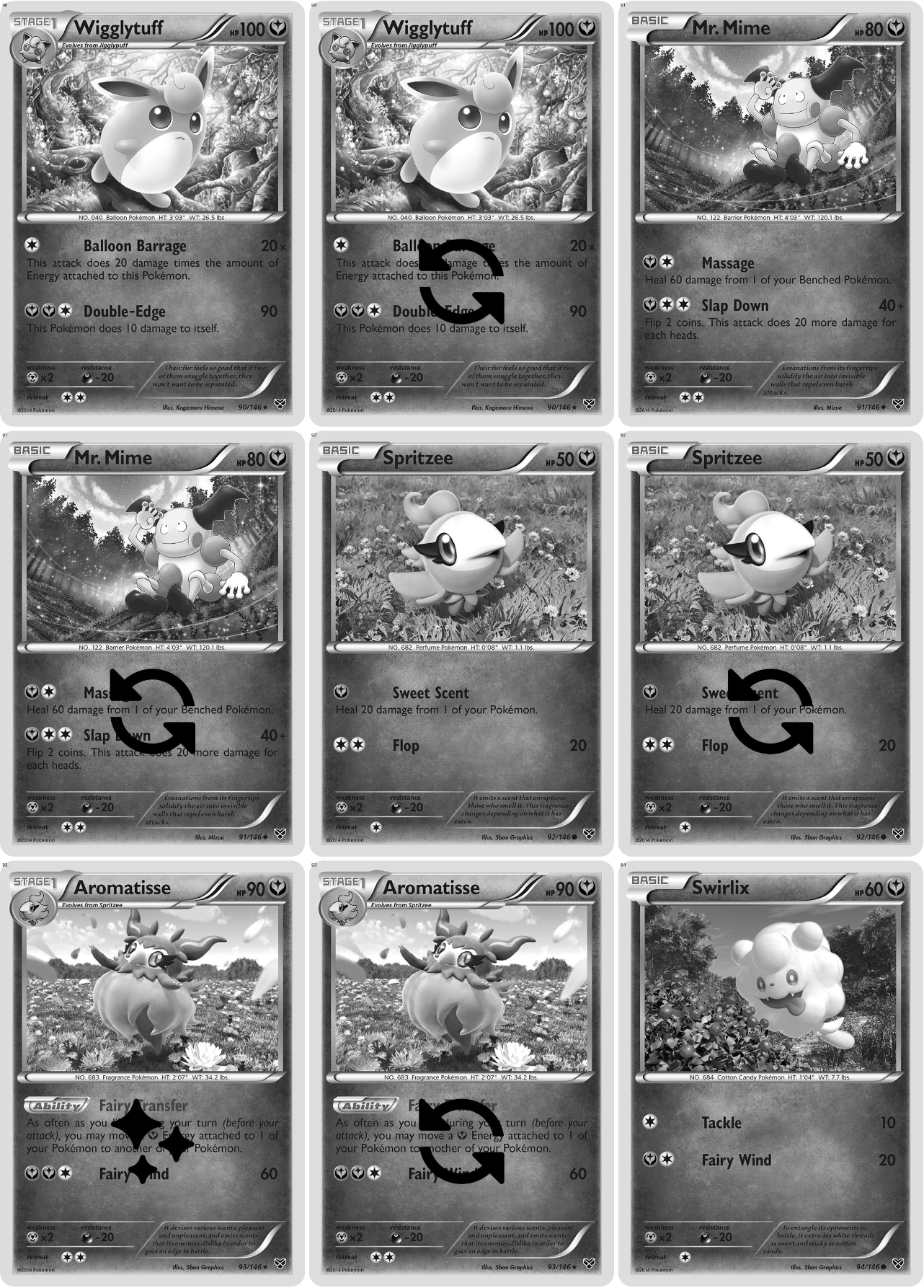 XY: Base Set Printable Master and Complete Set Binder Placeholders + Checklist (Digital Download)