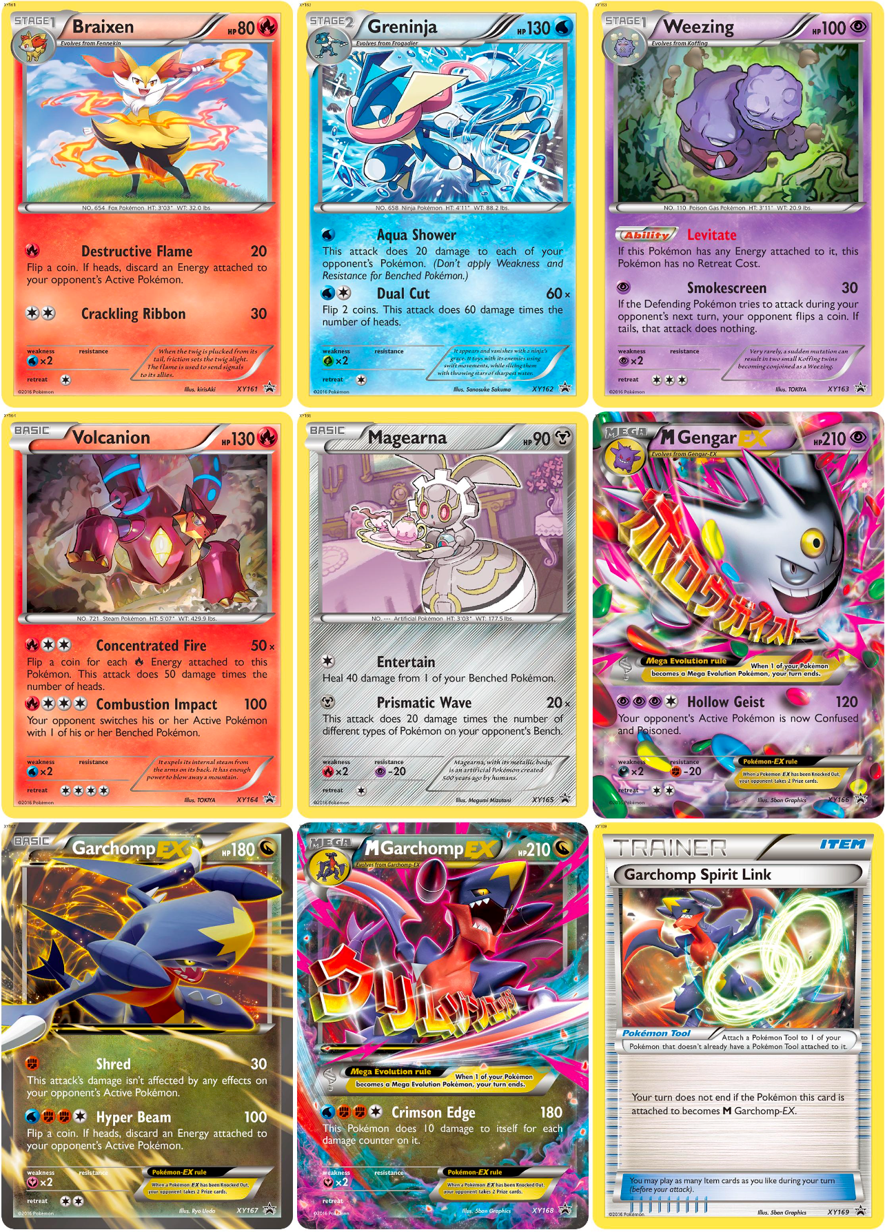 XY: Promos Printable Master Set Binder Placeholders + Checklist (Digital Download)