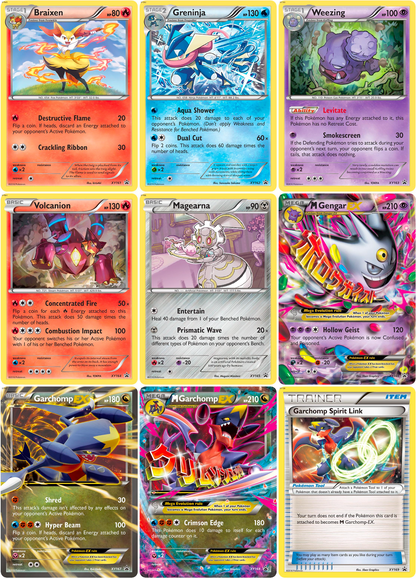 XY: Promos Printable Master Set Binder Placeholders + Checklist (Digital Download)
