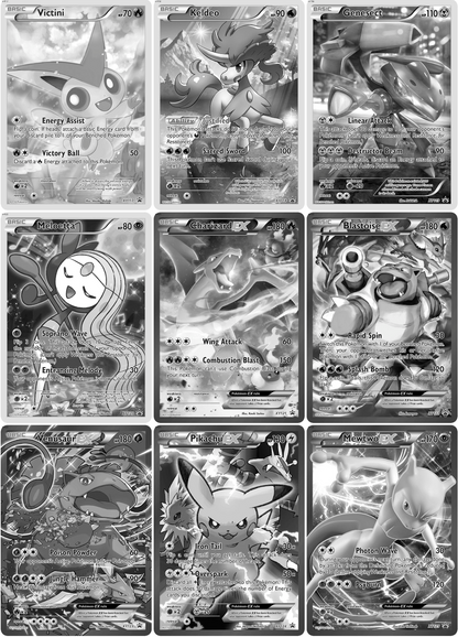 XY: Promos Printable Master Set Binder Placeholders + Checklist (Digital Download)