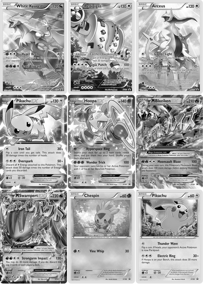 XY: Promos Printable Master Set Binder Placeholders + Checklist (Digital Download)