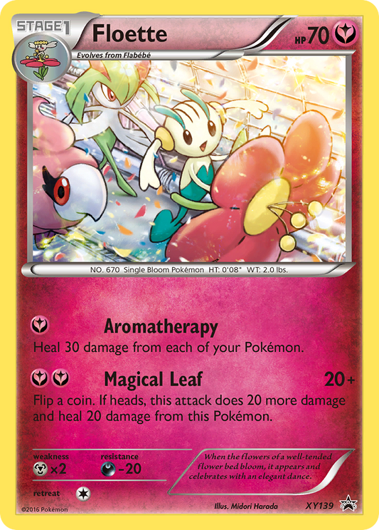 Floette Pokémon Card XY139/211 from XY Black Star Promos