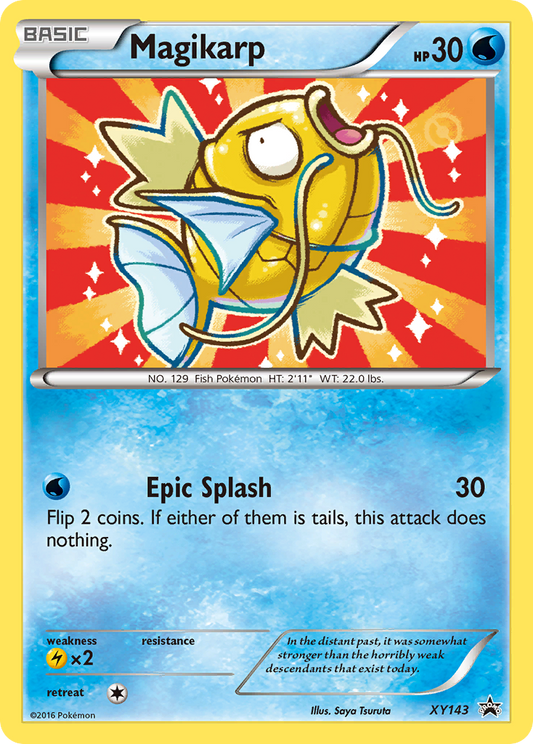 Magikarp Pokémon Card XY143/211 from XY Black Star Promos