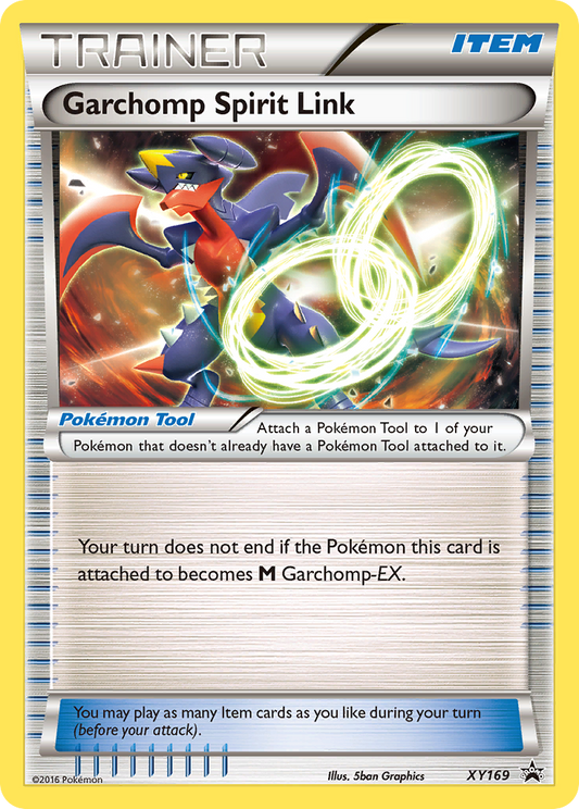Garchomp Spirit Link Pokémon Card XY169/211 from XY Black Star Promos