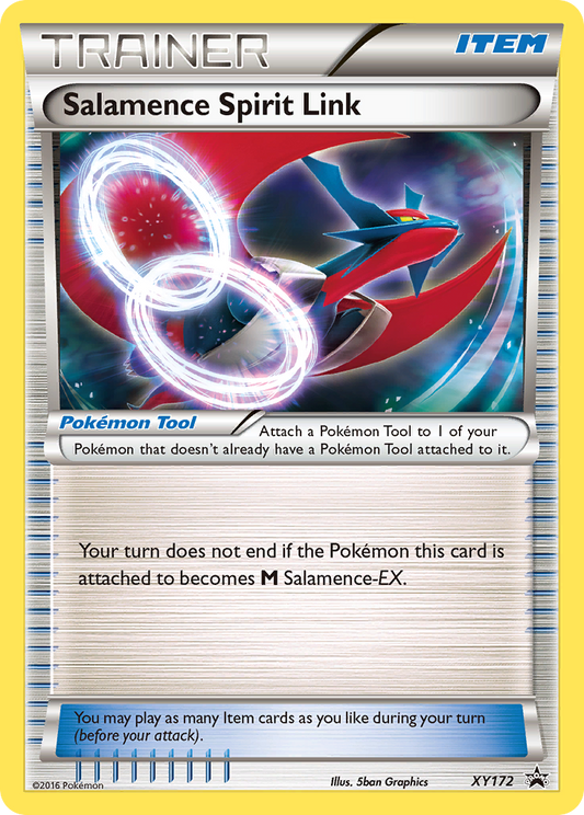 Salamence Spirit Link Pokémon Card XY172/211 from XY Black Star Promos