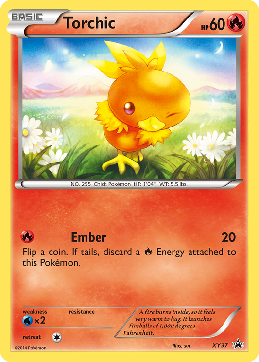 Torchic Pokémon Card XY37/211 from XY Black Star Promos