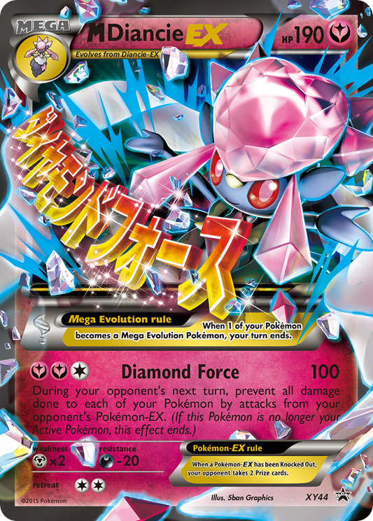 M Diancie-EX Pokémon Card XY44/211 from XY Black Star Promos