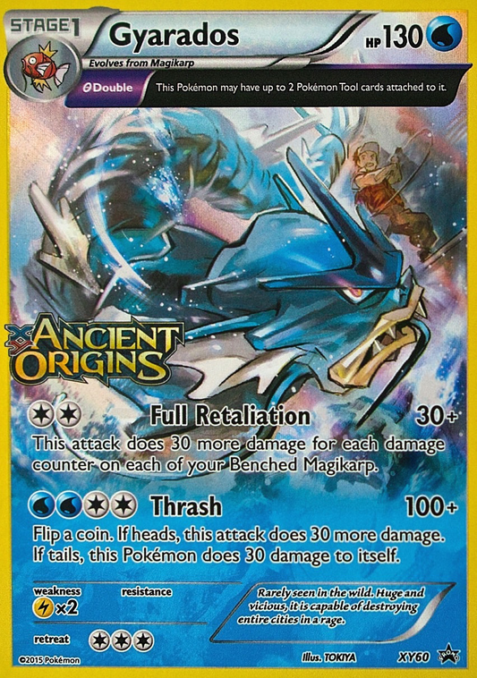 Gyarados Pokémon Card XY60/211 from XY Black Star Promos