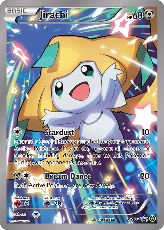 Jirachi Pokémon Card XY67a/211 from XY Black Star Promos