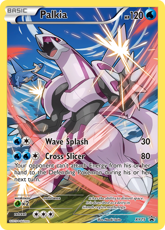 Palkia Pokémon Card XY75/211 from XY Black Star Promos